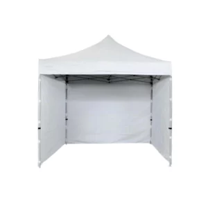 Nůžkový párty stan 4x4m, bílý Big Hexagon