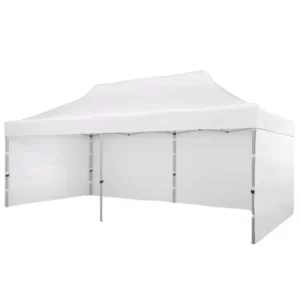 Nůžkový párty stan 6x3m, bílý